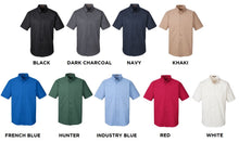 Harriton Foundation Cotton Short Sleeve Dress Shirt