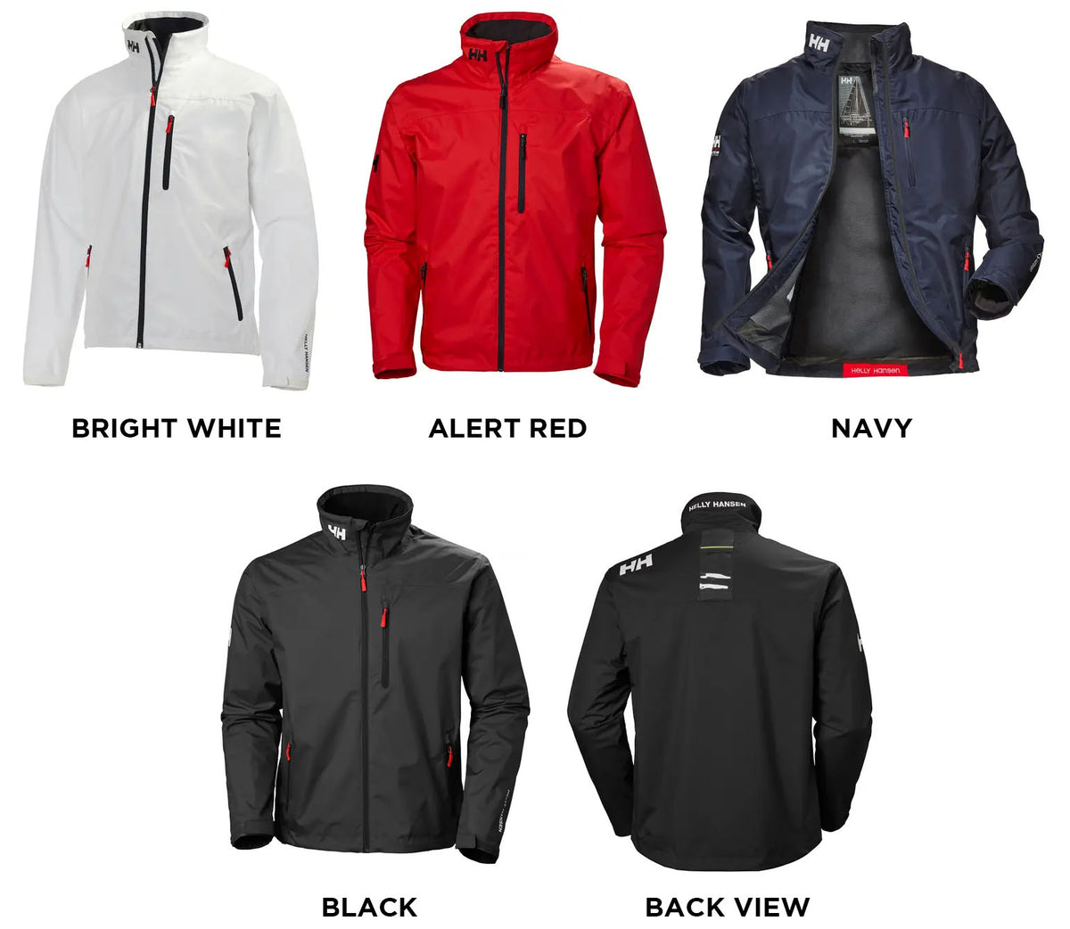 Helly hansen crew outlet midlayer jacket black
