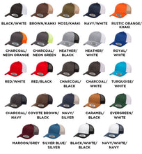 Yupoong Classics 6606T Two Tone Retro Trucker Snapback Cap