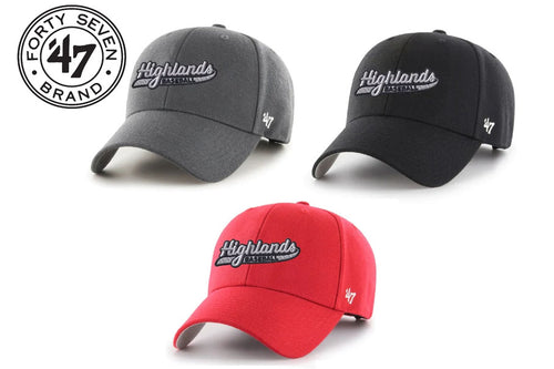 47 Brand MVP Hat with Highlands Script logo