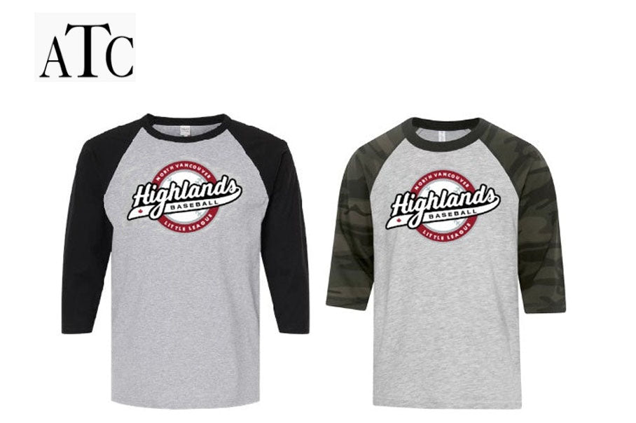 ATC Adult Baseball Tee with HNVCS Design