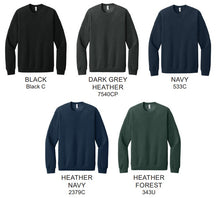 Canvas 3901 Sponge Fleece Crewneck Sweatshirt