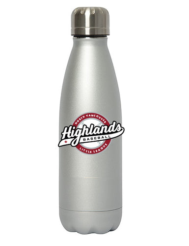 17 Oz Double Wall Stainless Bottle with HNVCS Logo