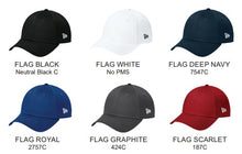 New Era NE400 Flat Peak Snap Back Cap