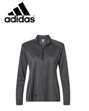 adidas Space Dyed Womens 1/4 Zip Pullover