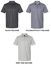 adidas Space Dyed Mens Golf Shirt