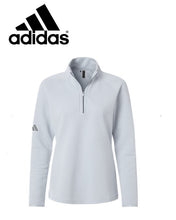 adidas Spacer Textured Womens 1/4 Zip Pullover