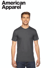 American Apparel Unisex Tee - Customize with your logo in screen printing or embroidery