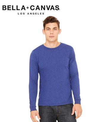 Canvas Long Sleeve Fine Jersey Fashion Tee