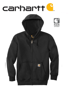 Carhartt black zip hoodie discount