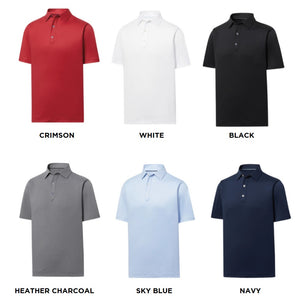 Footjoy Lisle Solid Mens Polo