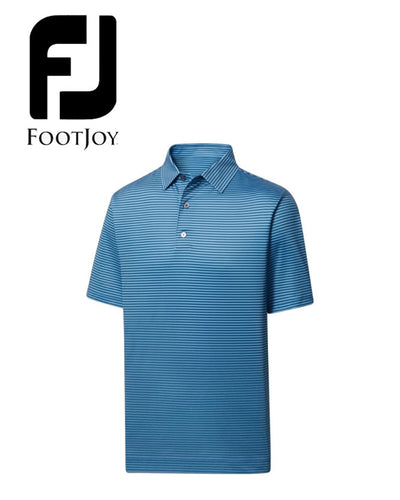 Footjoy Lisle Feeder Stripe Mens Polo