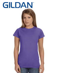Gildan Softstyle Ladies Junior Cut T Shirt