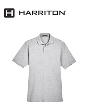 Harriton Pique Blend Mens Polo Shirt