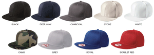 New Era NE400 Flat Peak Snap Back Cap