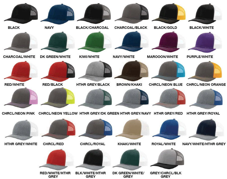 Hats For Women Richardson 112 Trucker Hat Classic Adjustable