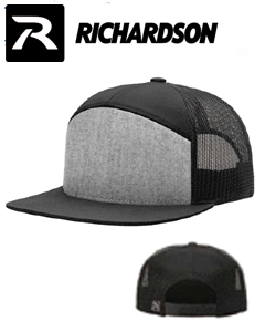 Richardson 168 Seven Panel Snapback Trucker Hat