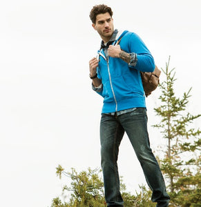 Roots Sandylake Mens Full Zip Hoodie