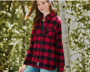 Roots Sprucelake Womens Plaid Shirt