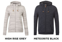 Ten Tree Space Dye Full Zip Mens Hoody
