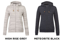 Ten Tree Space Dye Full Zip Womens Hoody