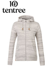 Ten Tree Space Dye Full Zip Womens Hoody