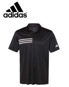 adidas Three Stripe Chest Mens Polo